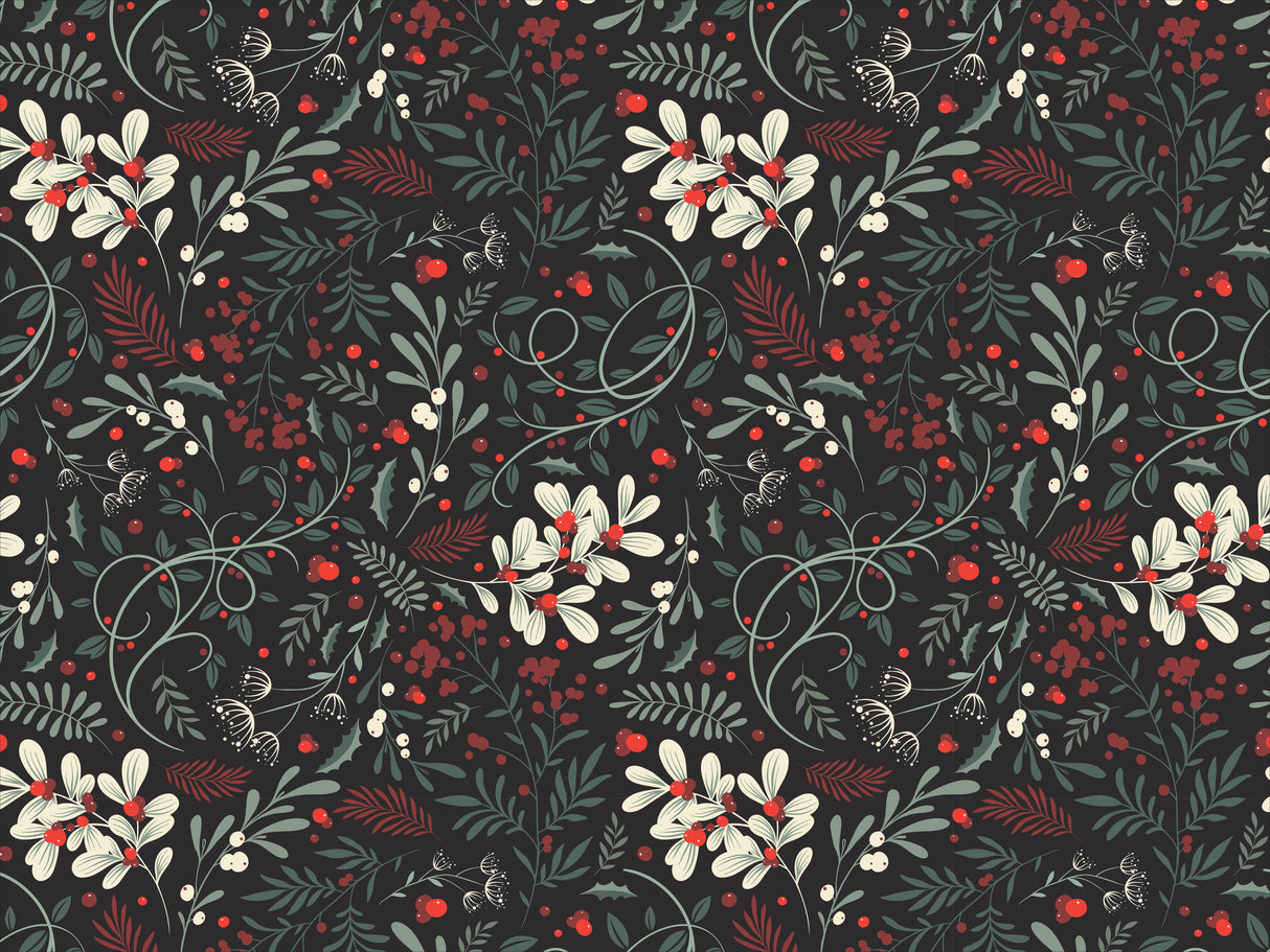 Winter Foliage Vinyl Mat