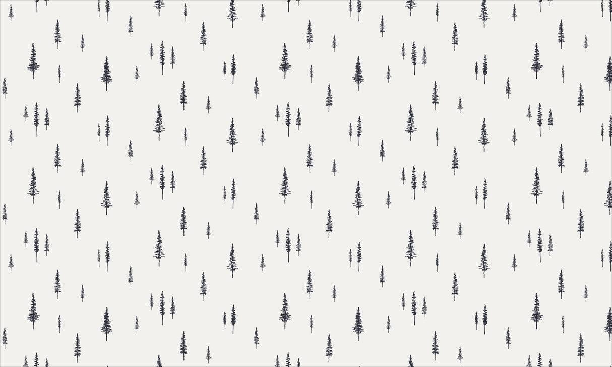 Mid-Century Modern Pines Vinyl Mat