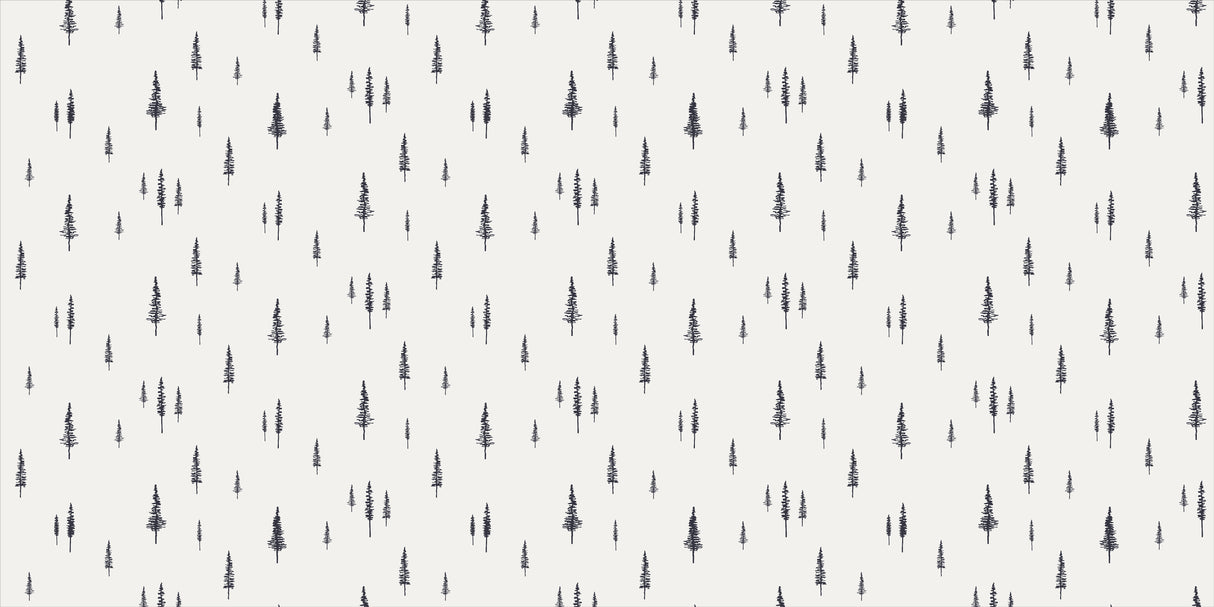Mid-Century Modern Pines Vinyl Mat
