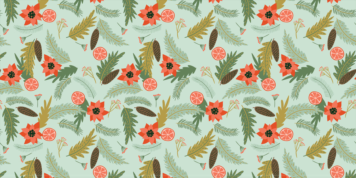 Holiday Pines Vinyl Mat