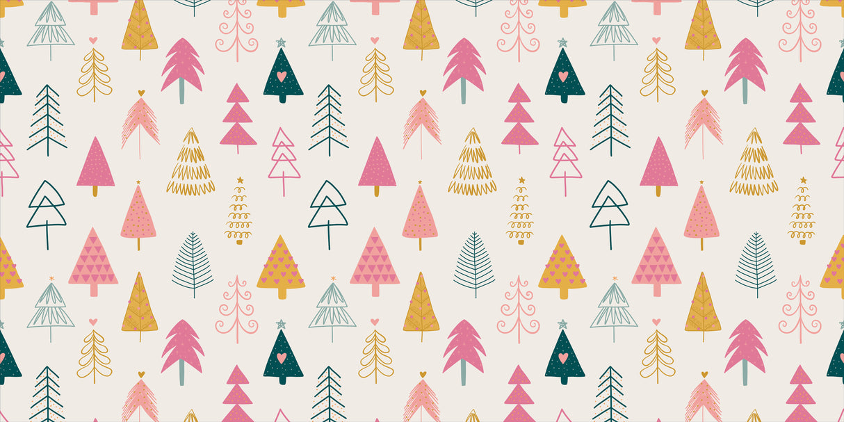 Whimsical Trees Vinyl Mat