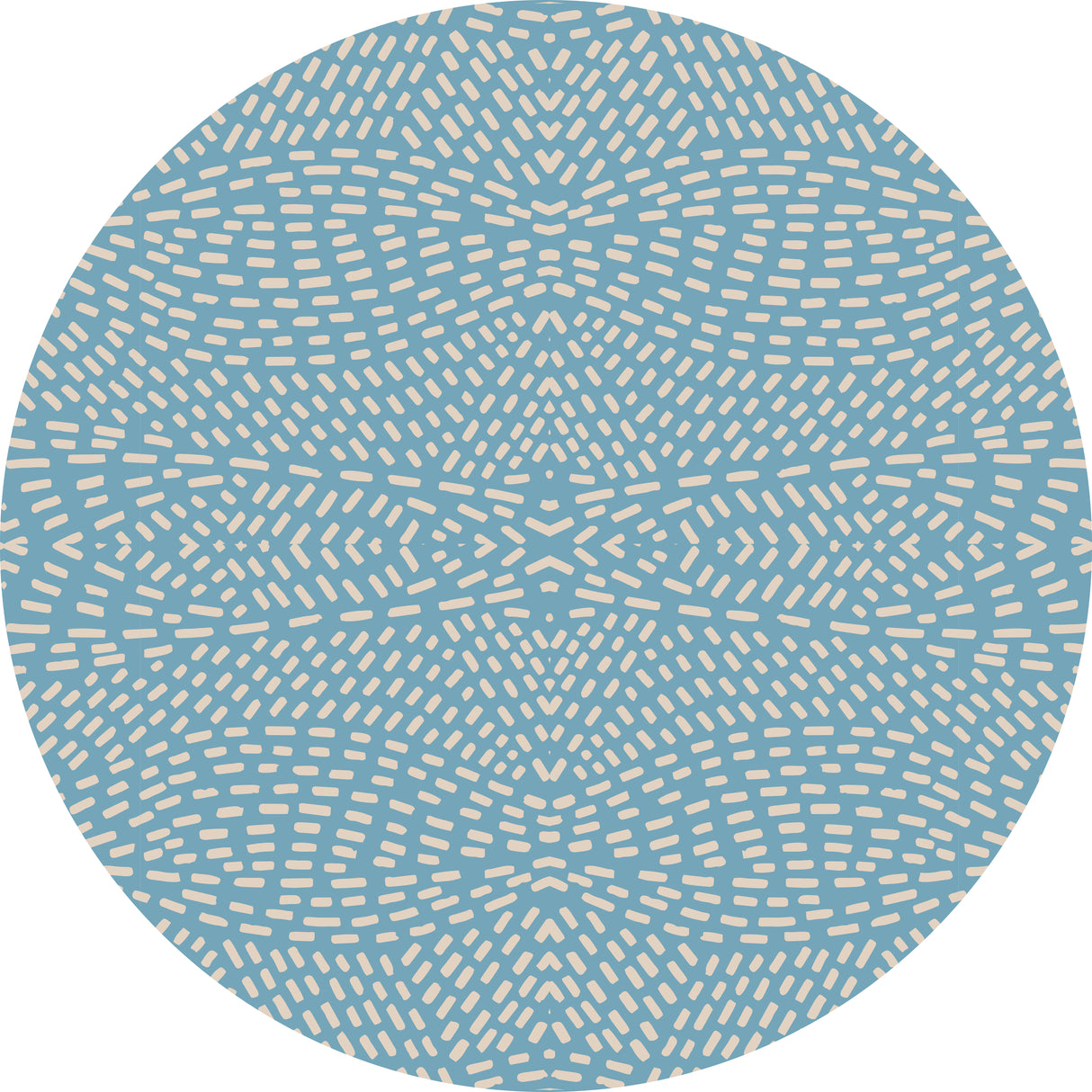 Abstract Strokes Dye Sub Rug