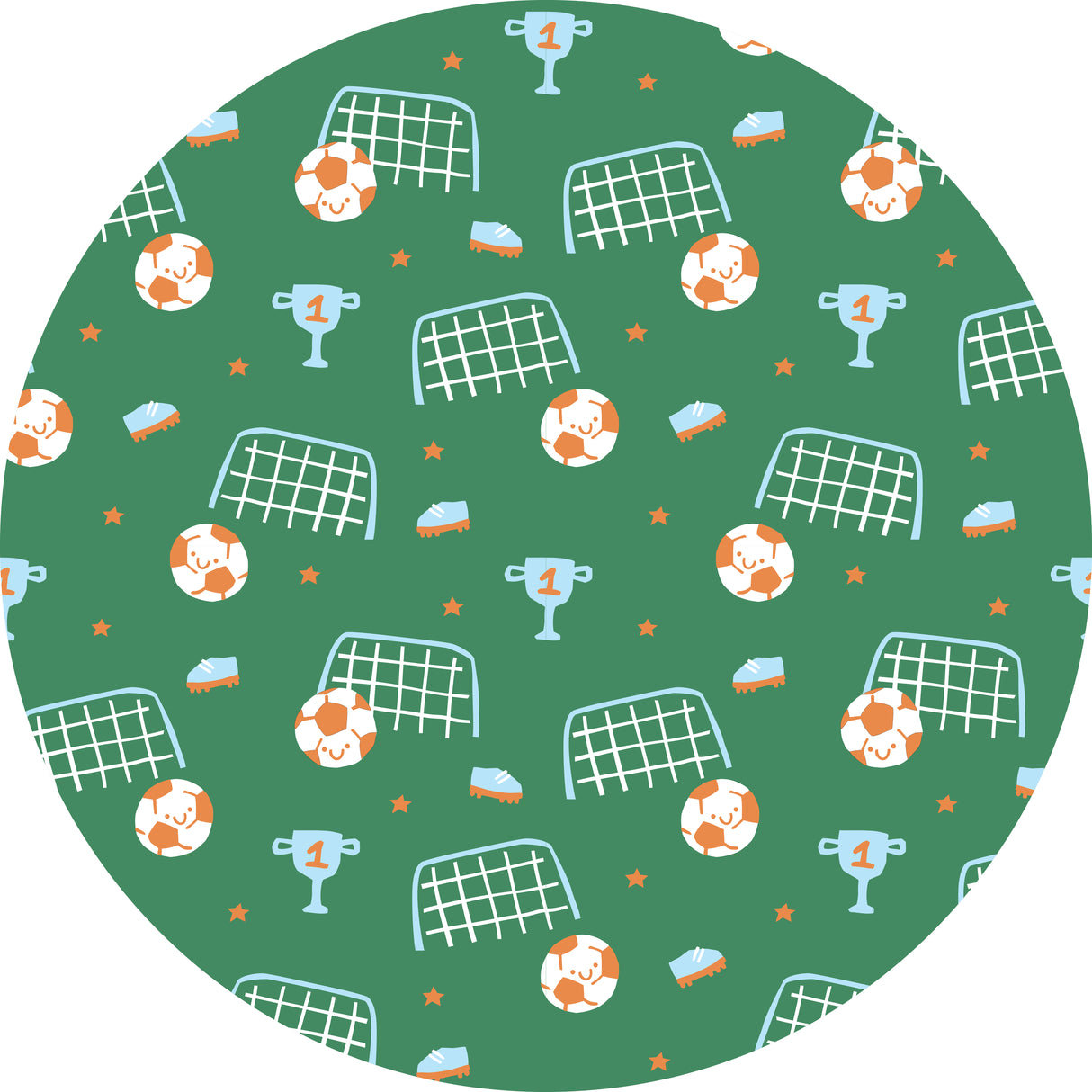 Soccer Vinyl Mat