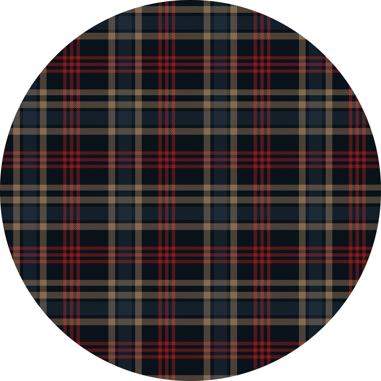Plaid Vinyl Mat