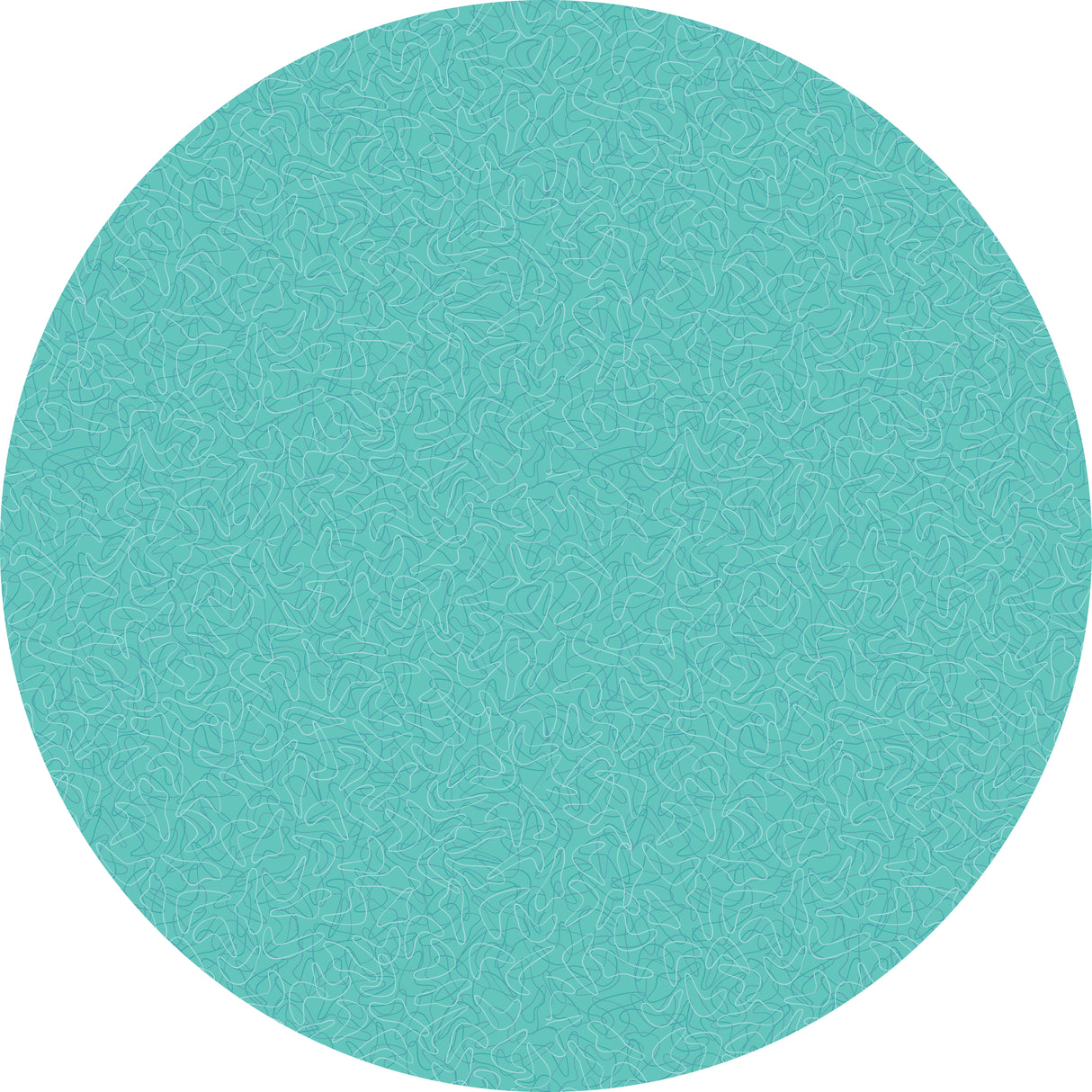 Boomerang Blue Vinyl Mat