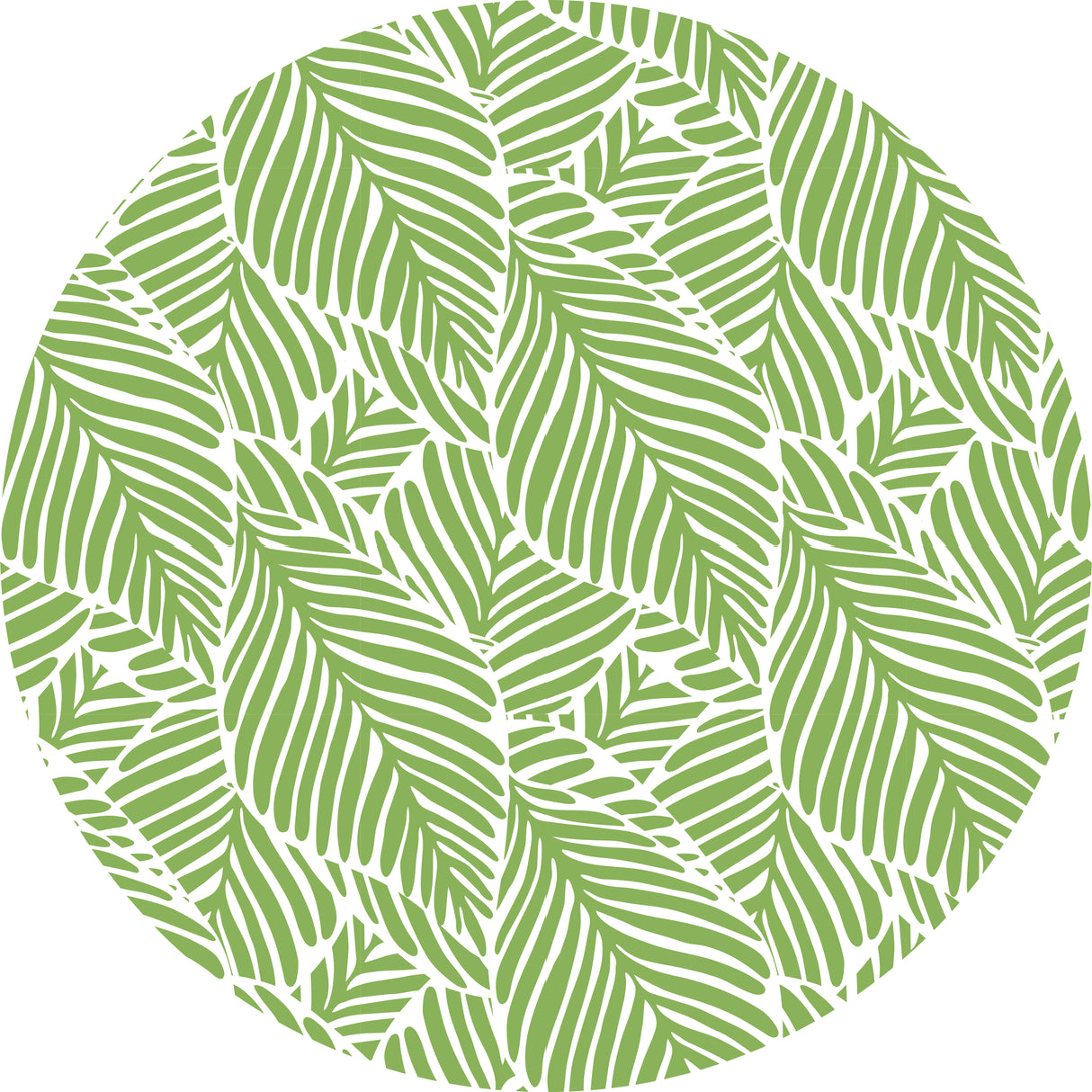 Green Leaf Dye Sub Rug