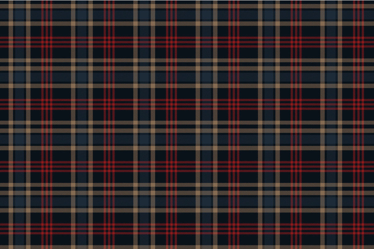 Plaid Vinyl Mat