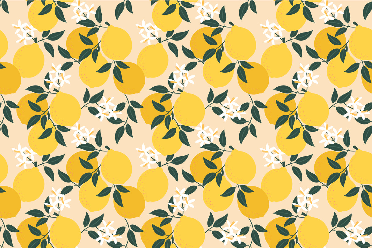 Lemons Vinyl Mat