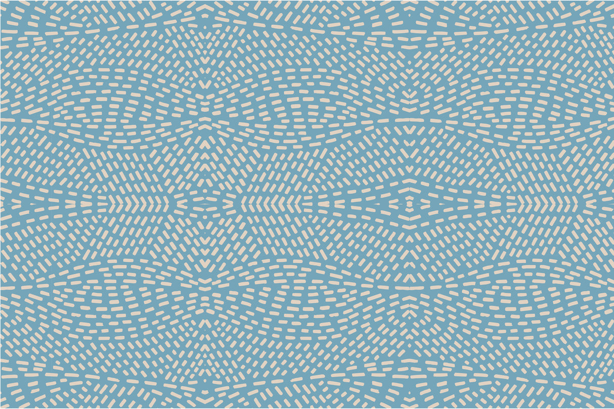 Abstract Strokes Dye Sub Rug