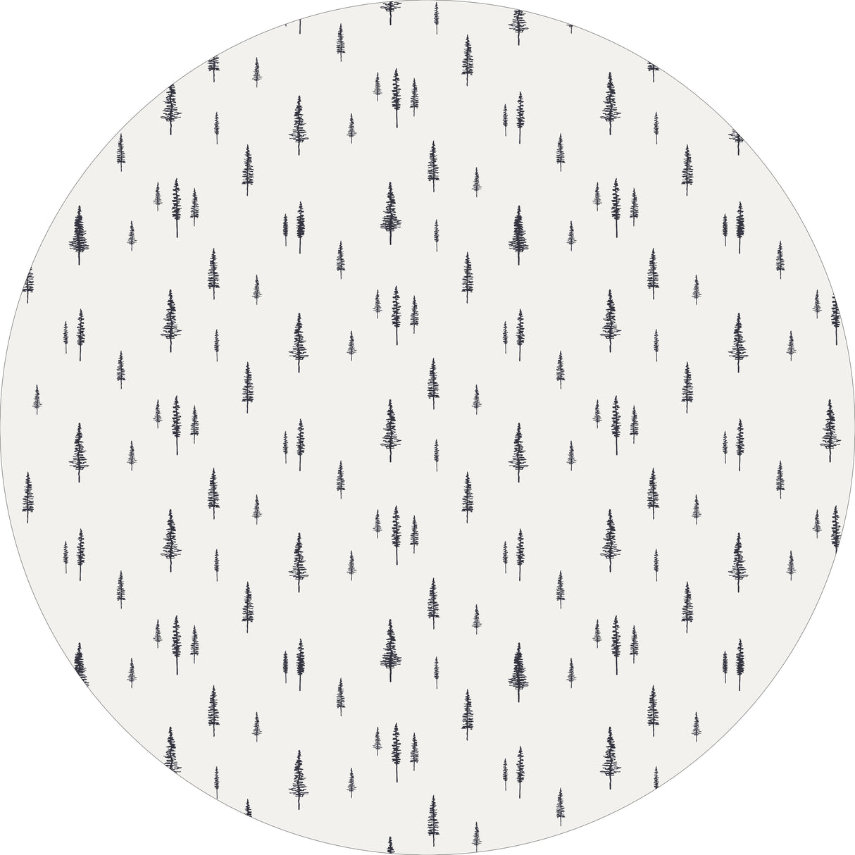 Mid-Century Modern Pines Vinyl Mat