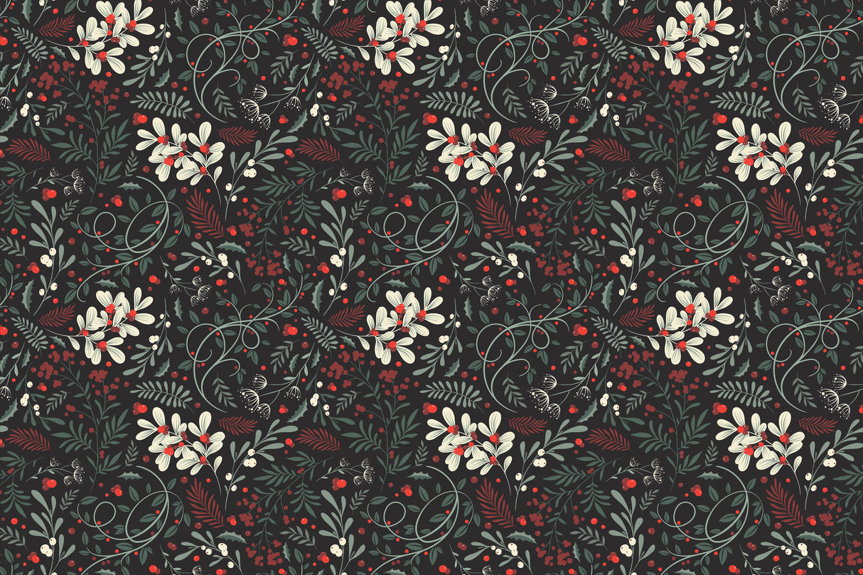 Winter Foliage Vinyl Mat