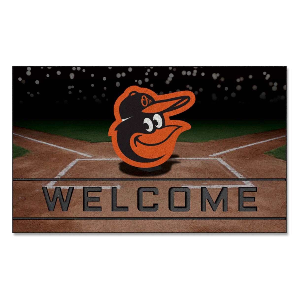 Baltimore Orioles Crumb Rubber Door Mat