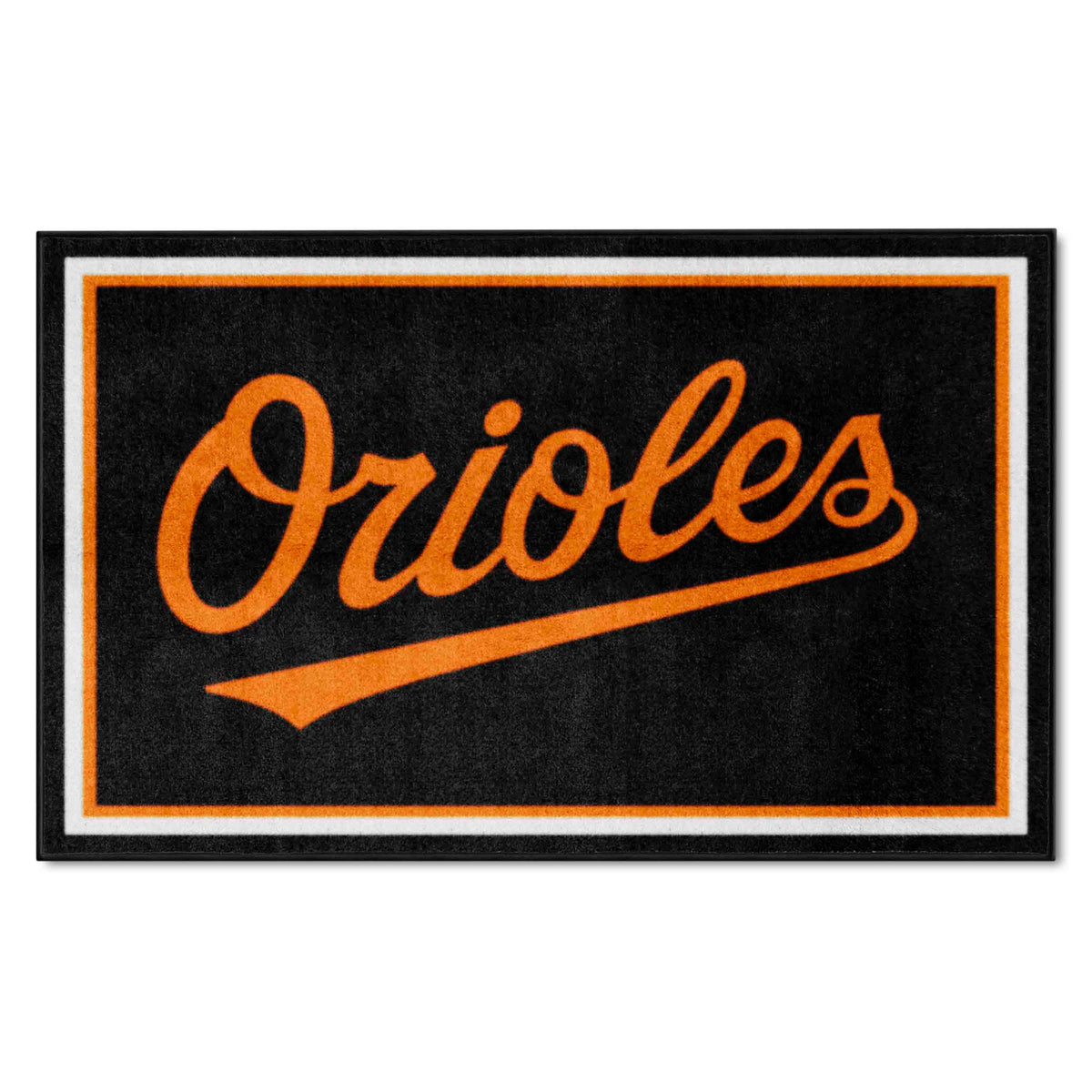 Baltimore Orioles 4x6 Rug