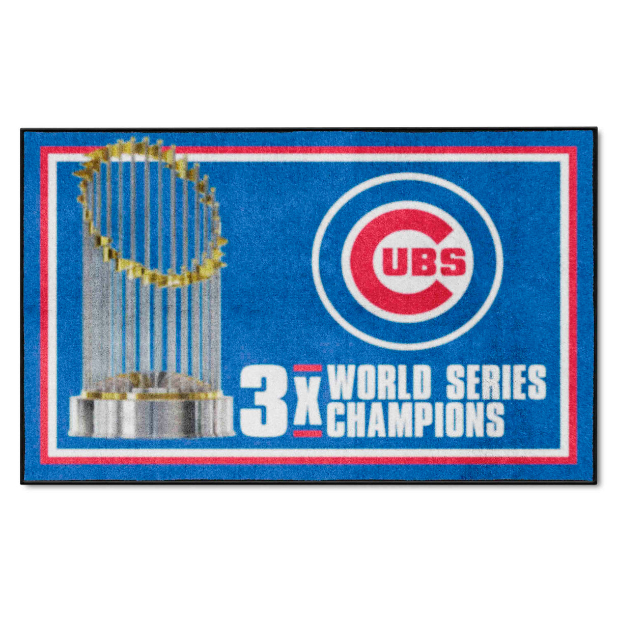 Chicago Cubs 4x6 Rug