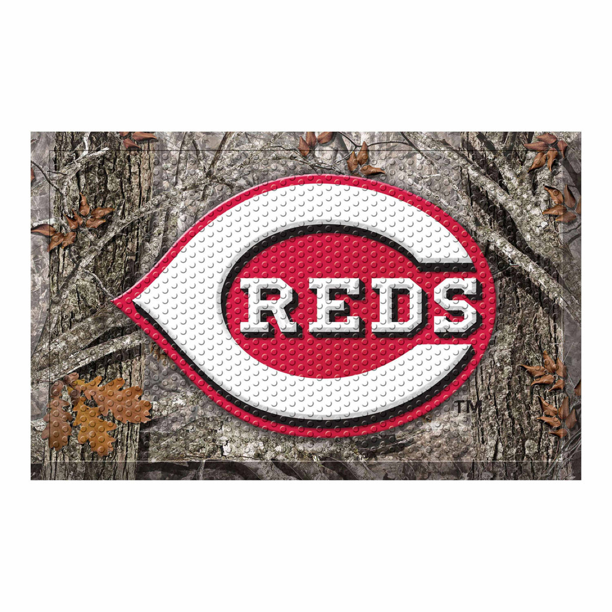 Cincinnati Reds Camo Scraper Mat