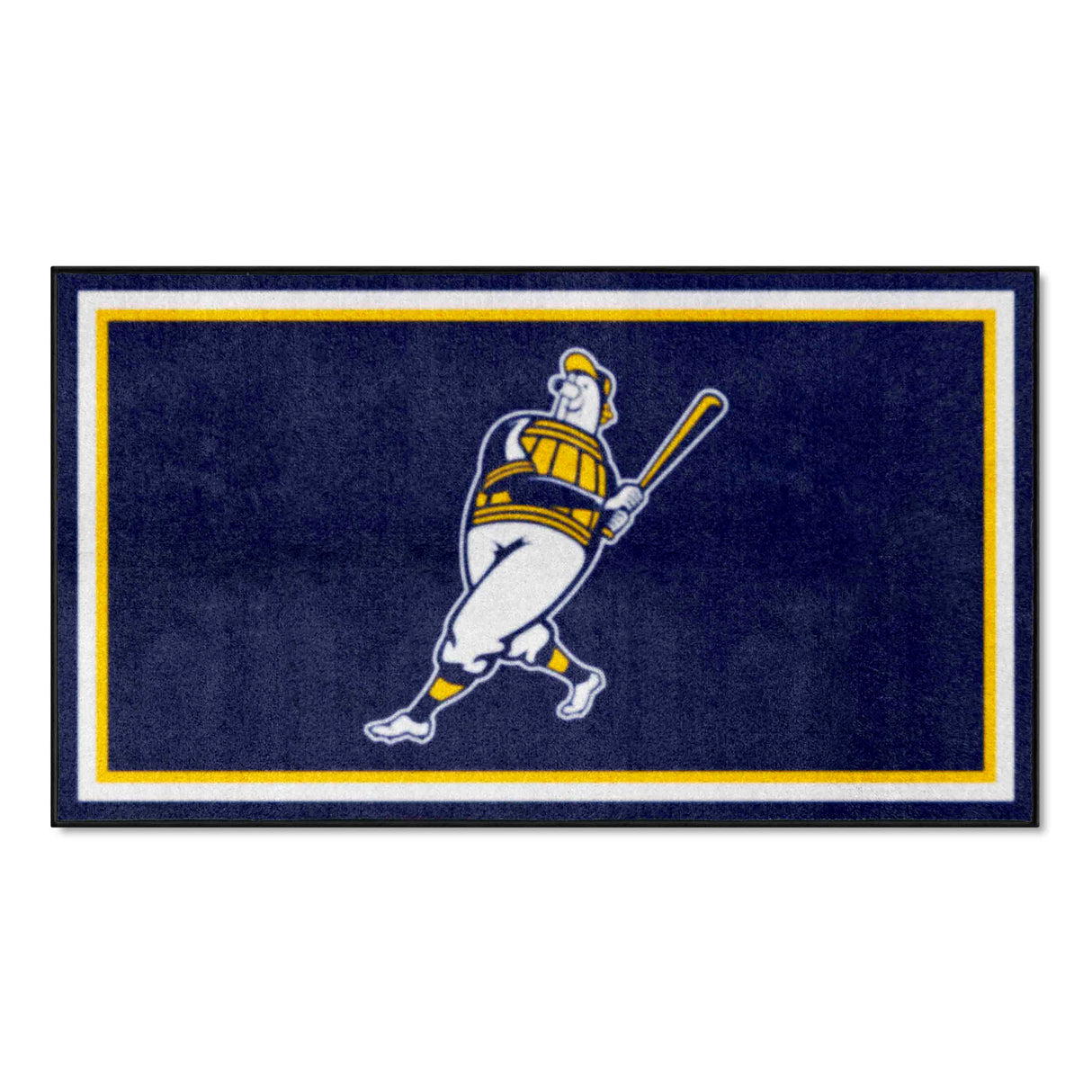 Milwaukee Brewers 3X5AREARUG