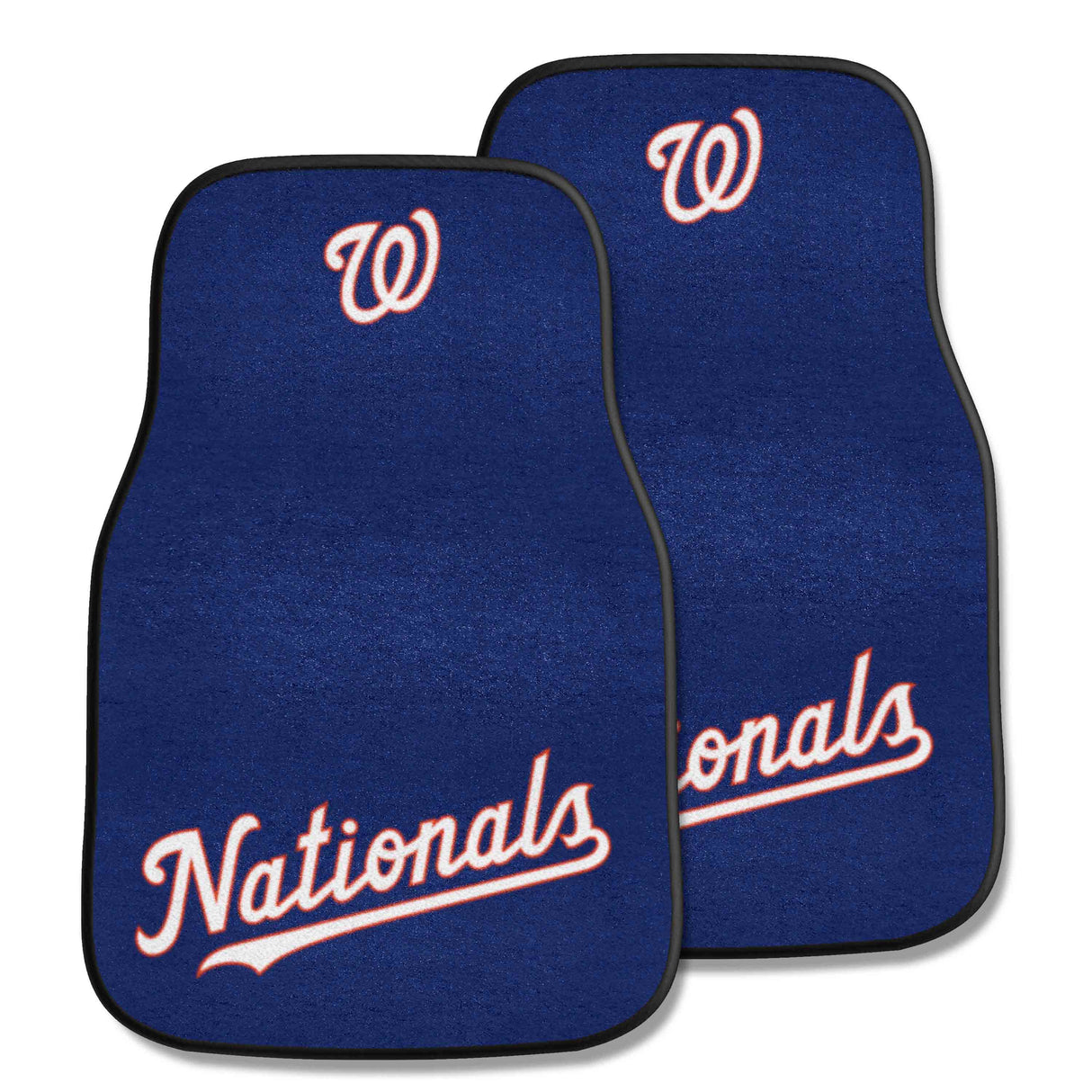 Washington Nationals 2-pc Carpet Car Mat Set