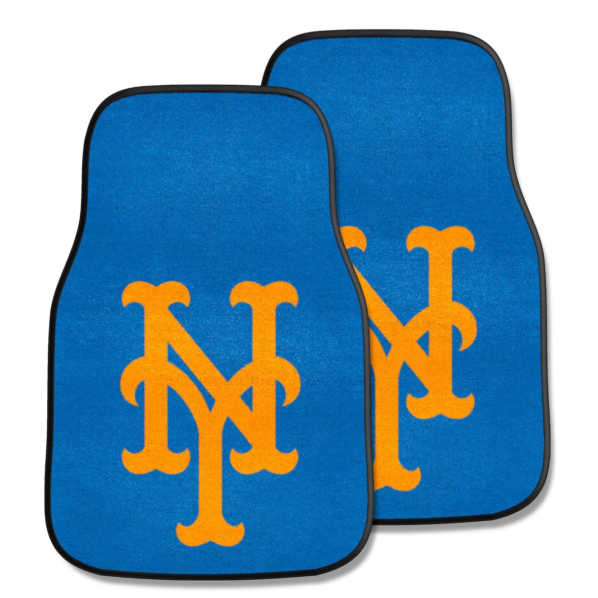 NY Mets 2-pc Carpet Car Mat Set