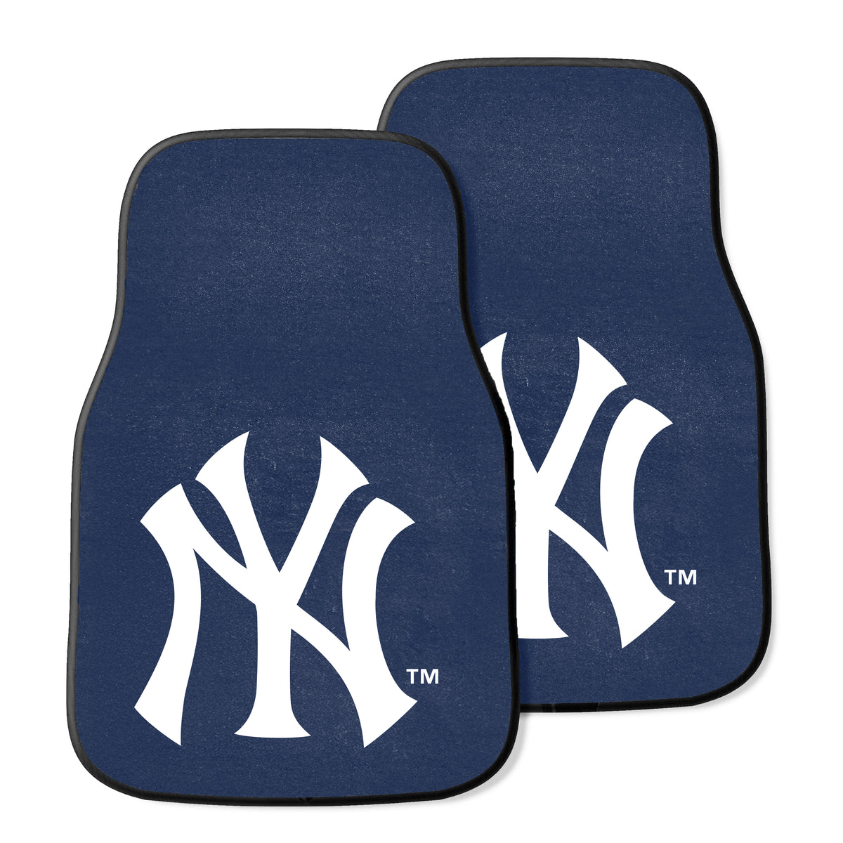NY Yankees 2-pc Carpet Car Mat Set