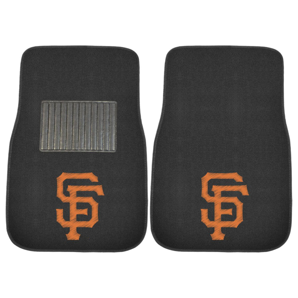 San Francisco Giants 2-pc Embroidered Car Mat Set