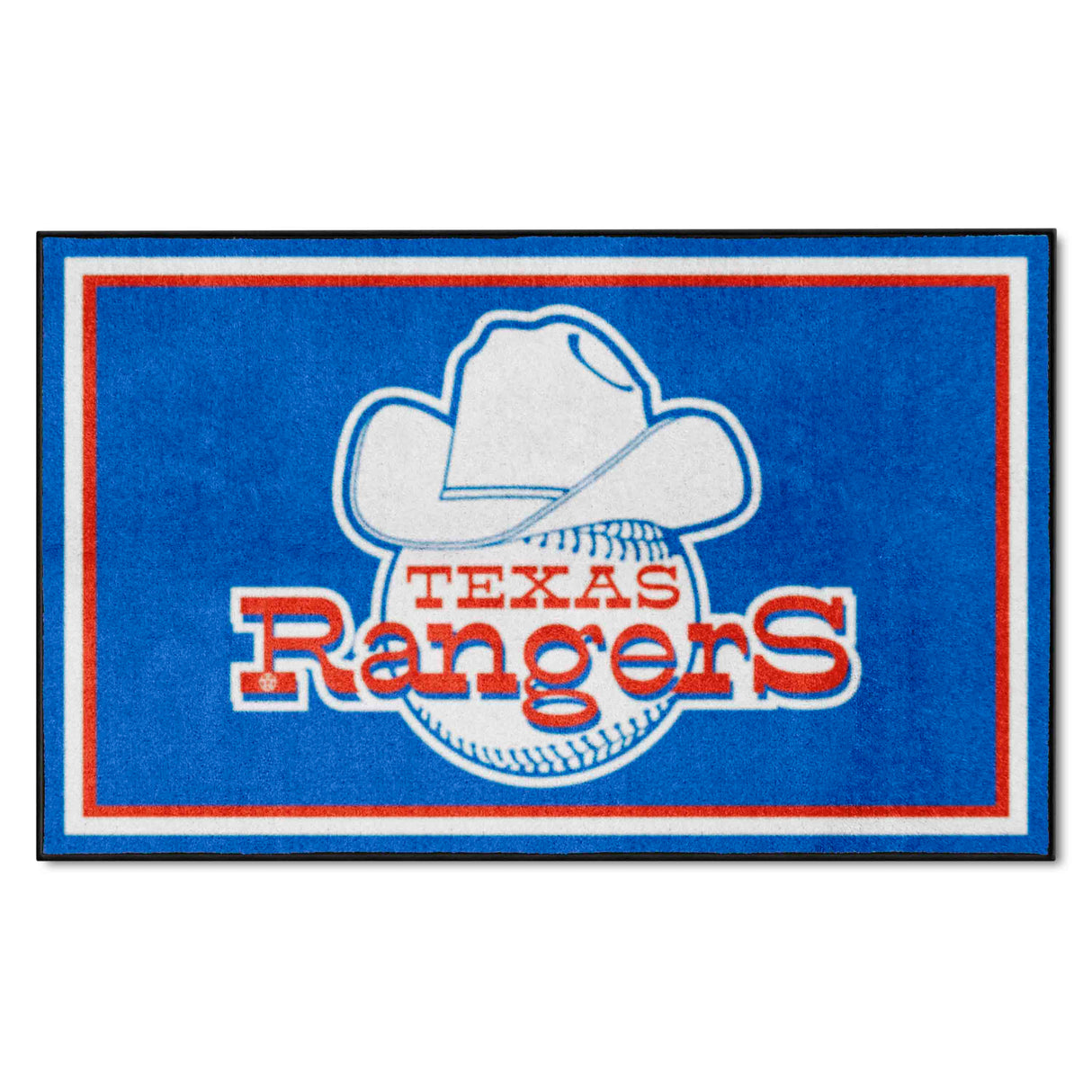 Texas Rangers 4x6 Rug