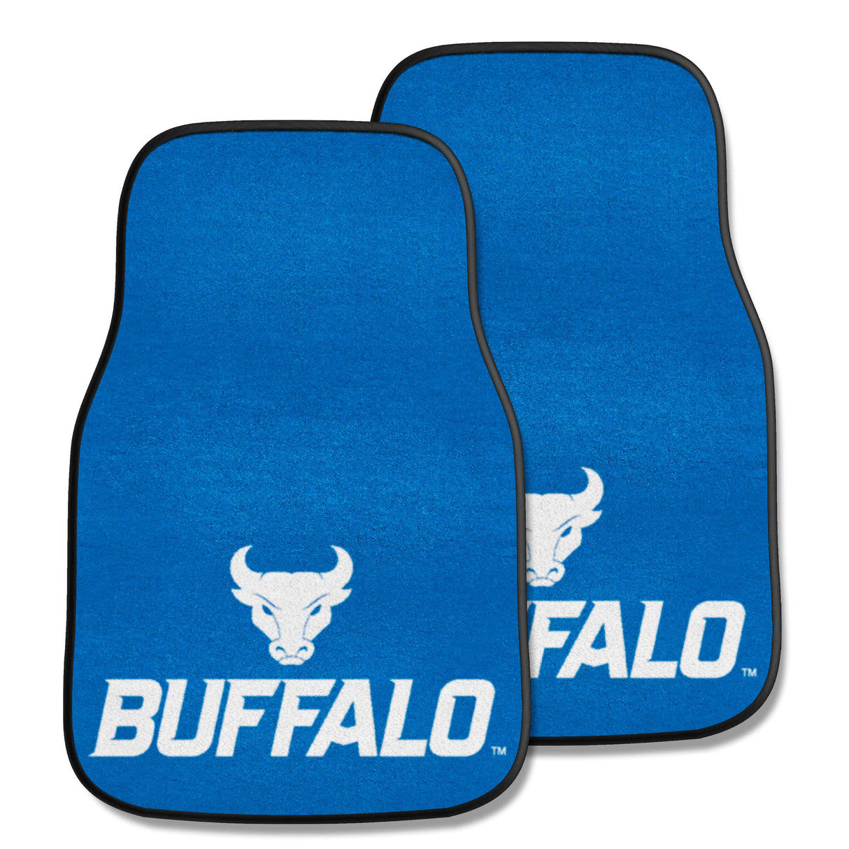 NCAA - 2pc Carpet Car Mat Set