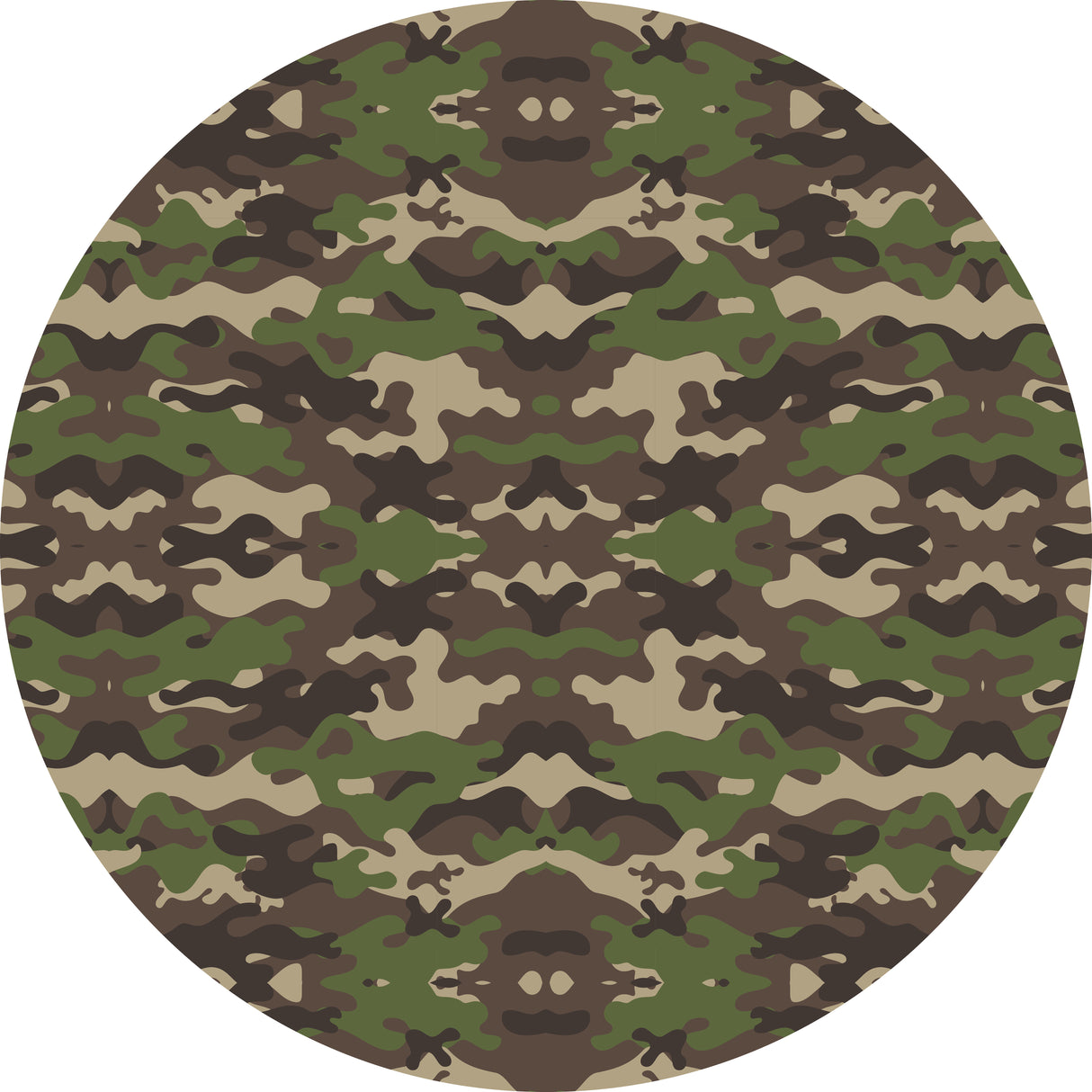 Camouflage Vinyl Mat