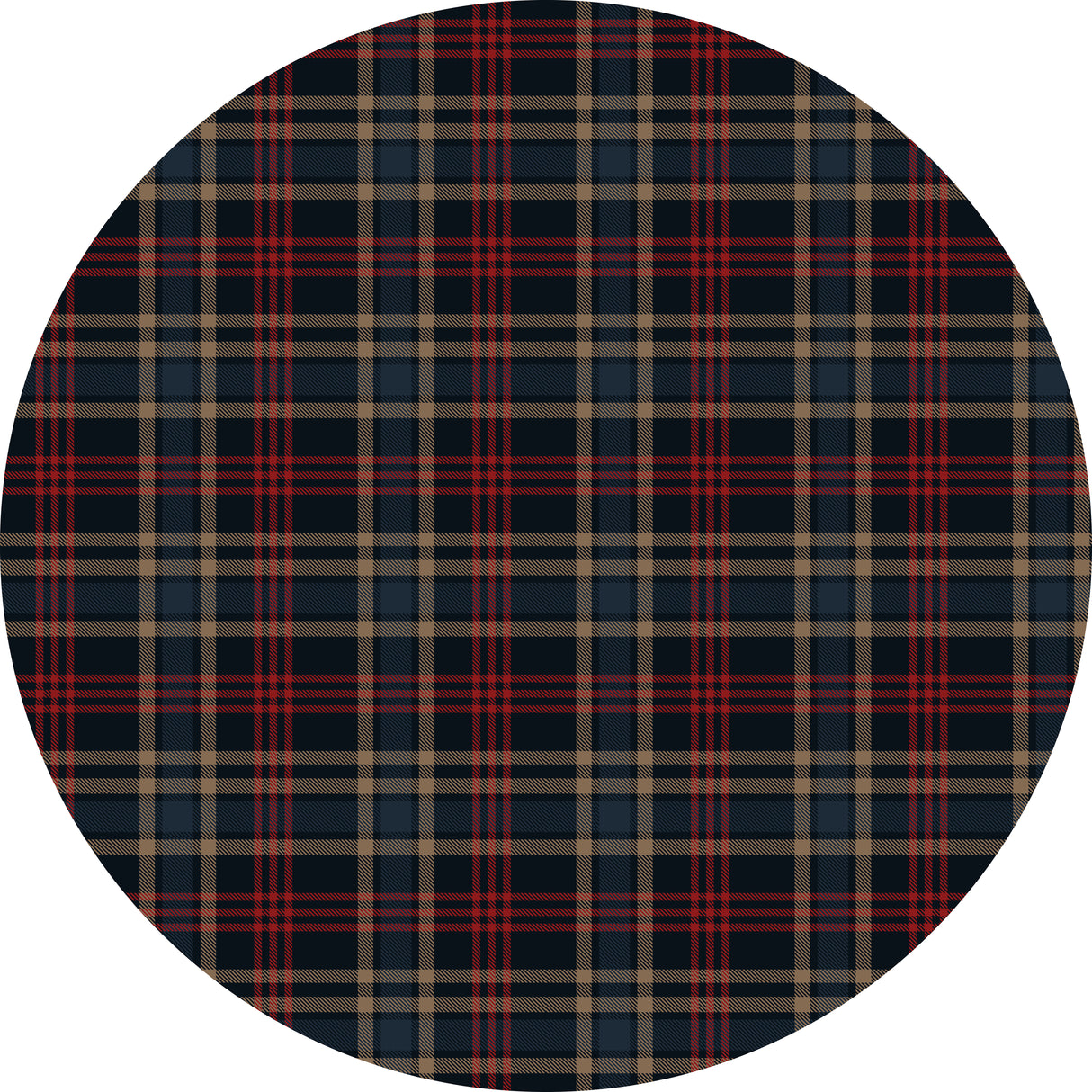 Plaid Vinyl Mat