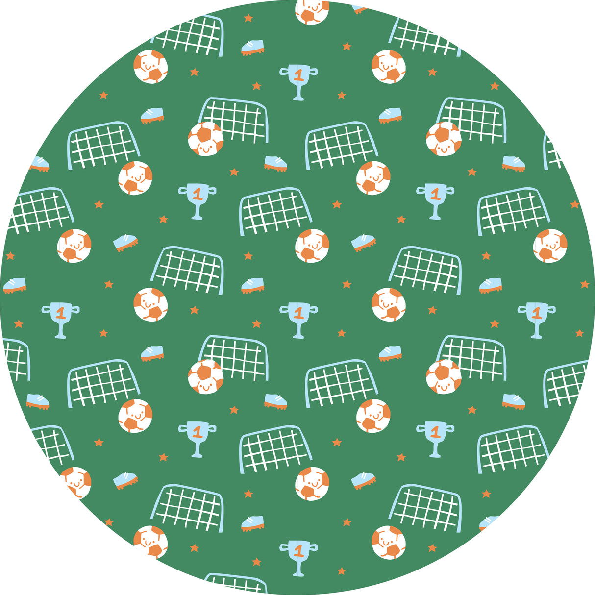 Soccer Vinyl Mat