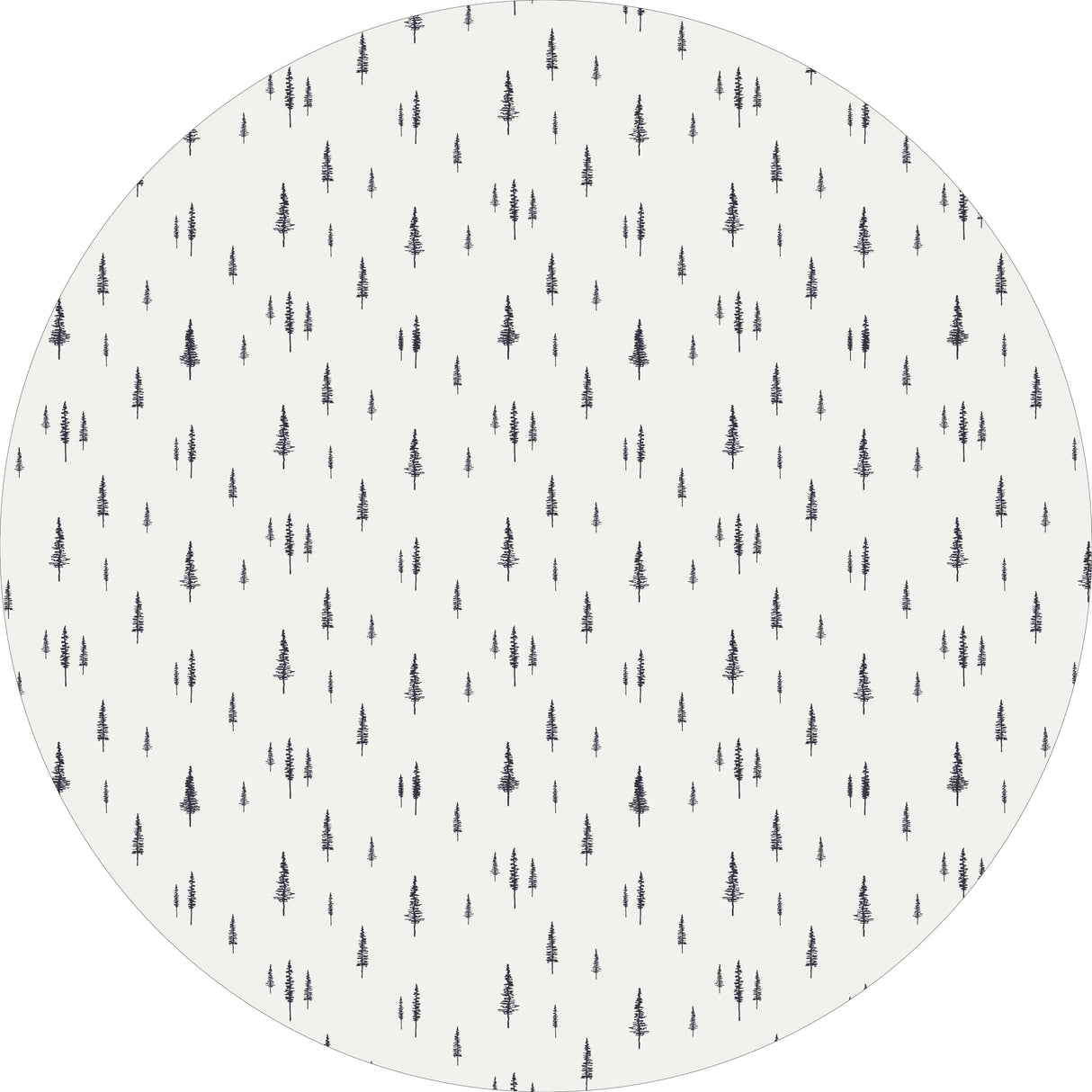 Mid-Century Modern Pines Vinyl Mat