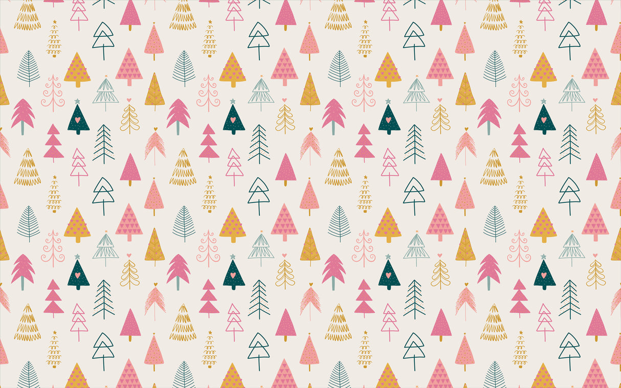Whimsical Trees Vinyl Mat