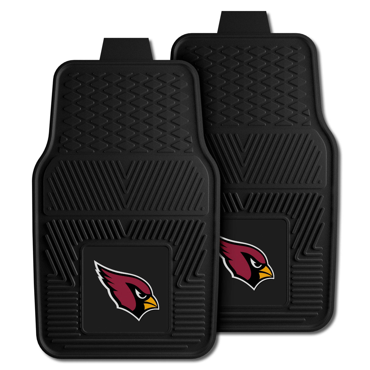 Arizona Cardinals 2-pc Vinyl Car Mat Set