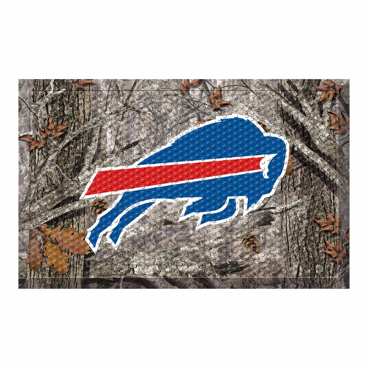 Buffalo Bills Camo Scraper Mat