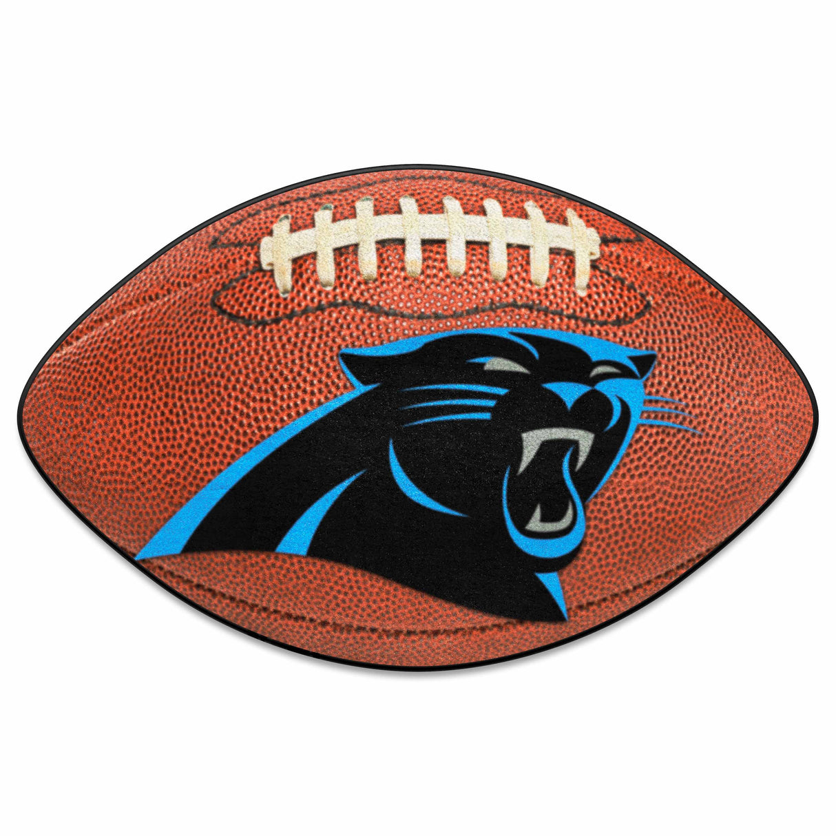 Carolina Panthers Football Mat