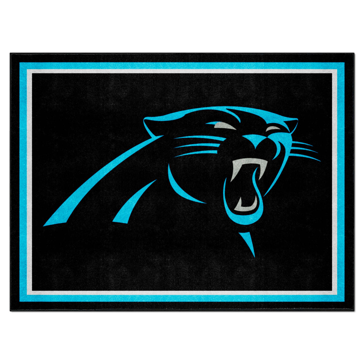 Carolina Panthers 8x10 Rug