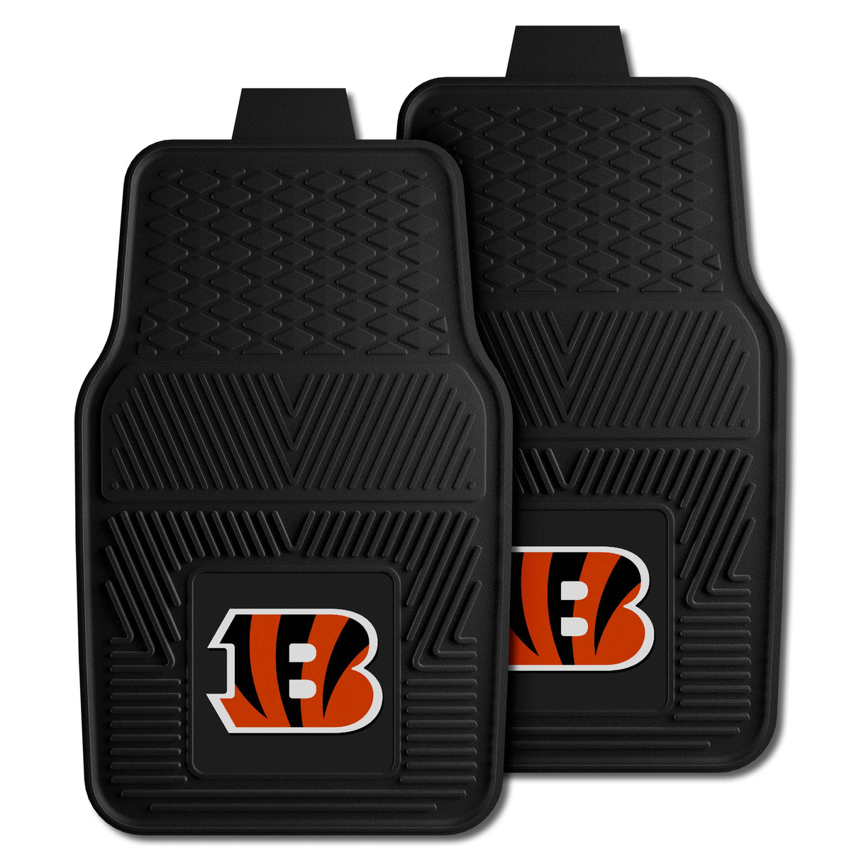 Cincinnati Bengals 2-pc Vinyl Car Mat Set