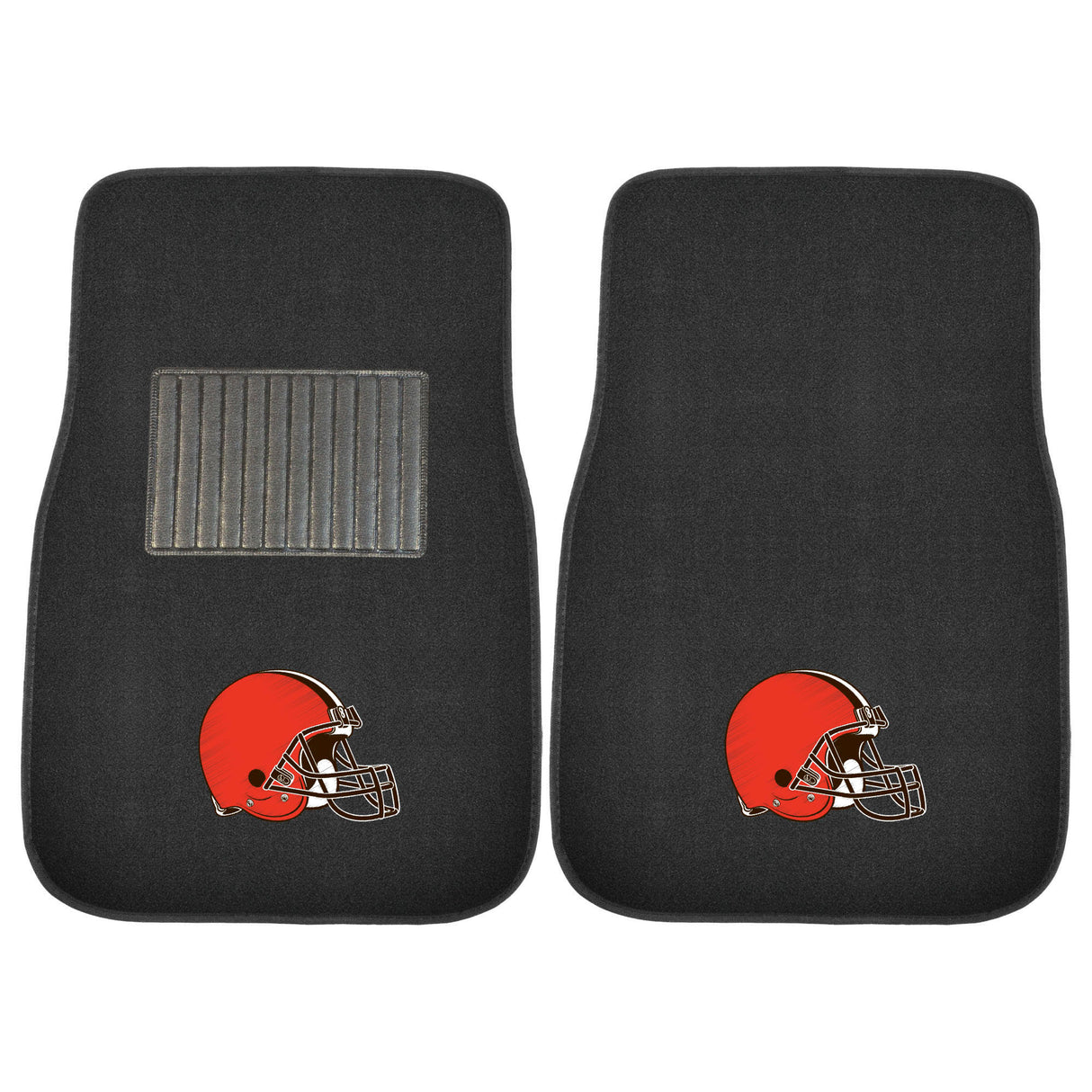 Cleveland Browns 2-pc Embroidered Car Mat Set