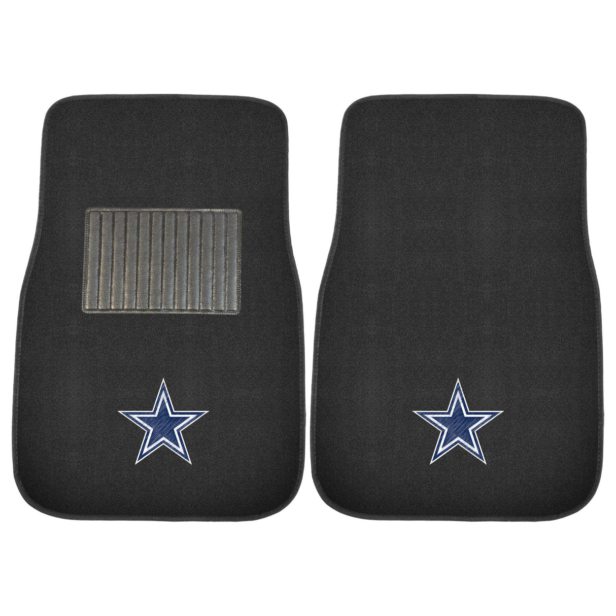 Dallas Cowboys 2-pc Embroidered Car Mat Set