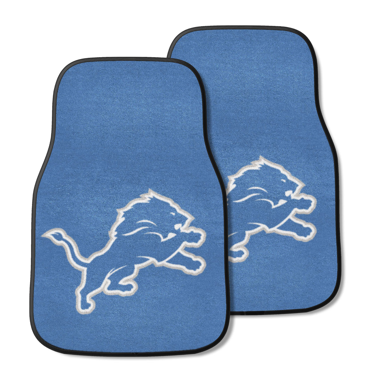 Detroit Lions 2-pc Carpet Car Mat Set