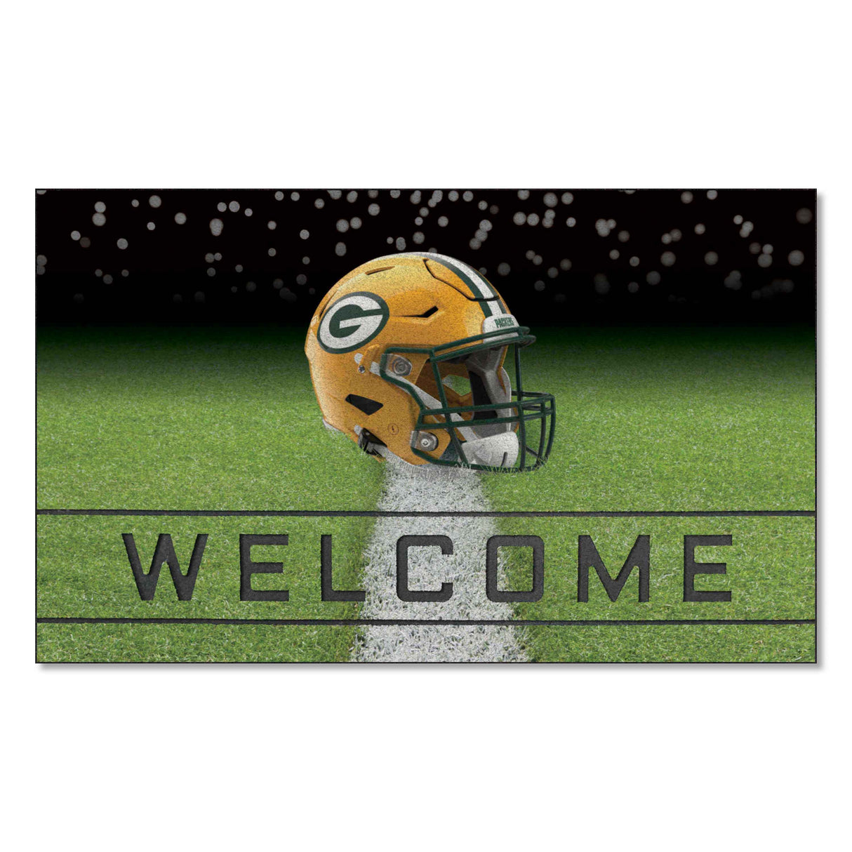 Green Bay Packers Crumb Rubber Door Mat