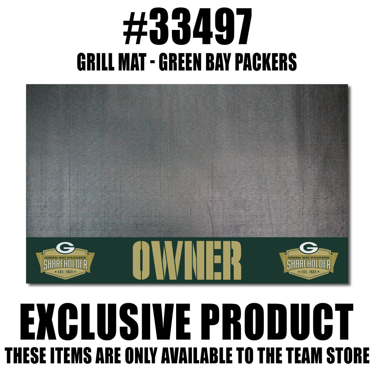 Green Bay Packers Grill Mat