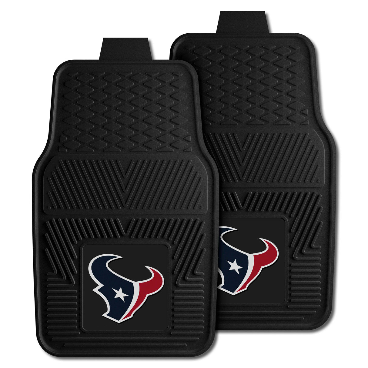 Houston Texans 2-pc Vinyl Car Mat Set