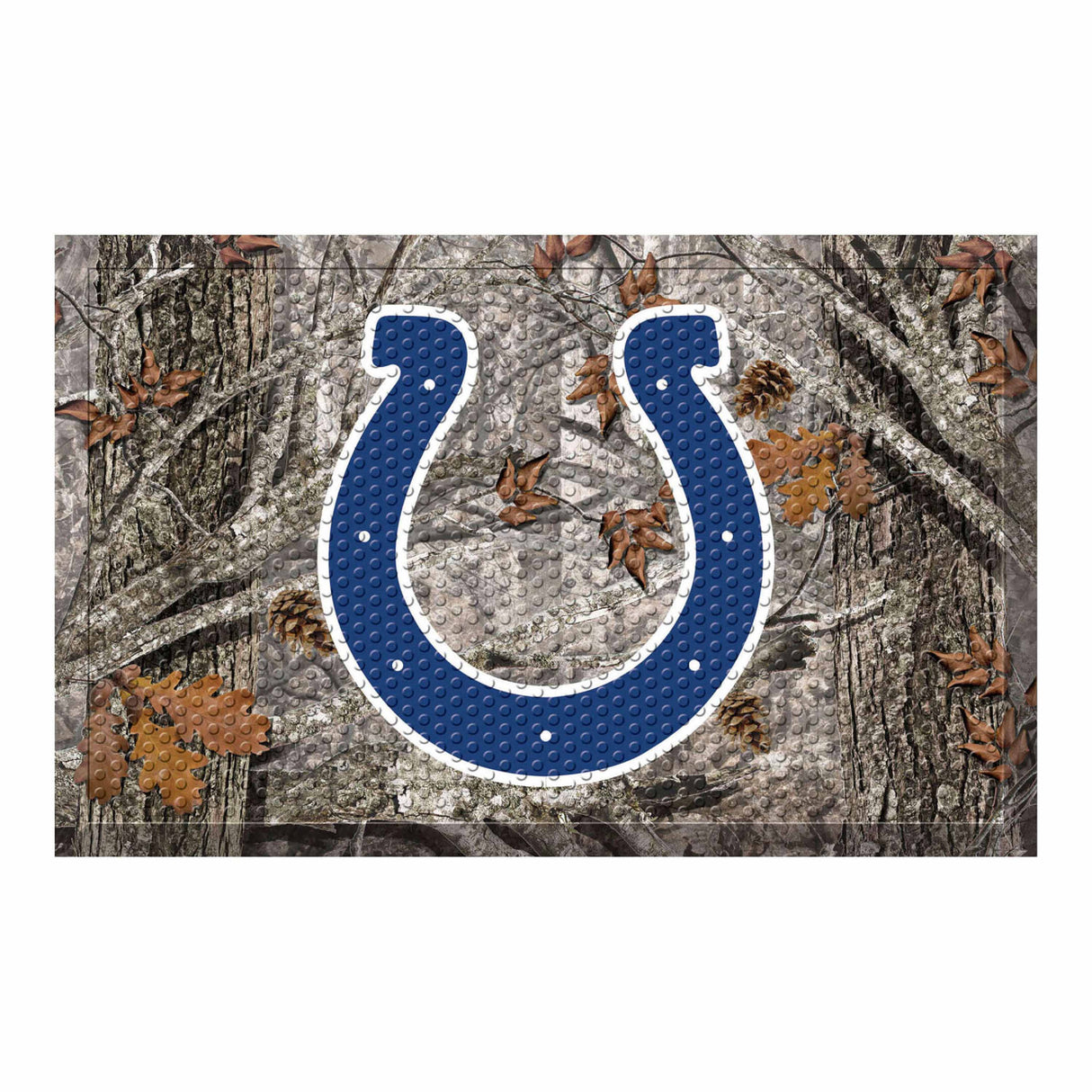 Indianapolis Colts Camo Scraper Mat
