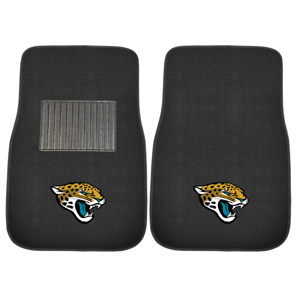 Jacksonville Jaguars 2-pc Embroidered Car Mat Set