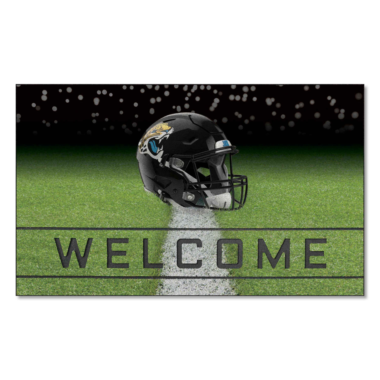 Jacksonville Jaguars Crumb Rubber Door Mat