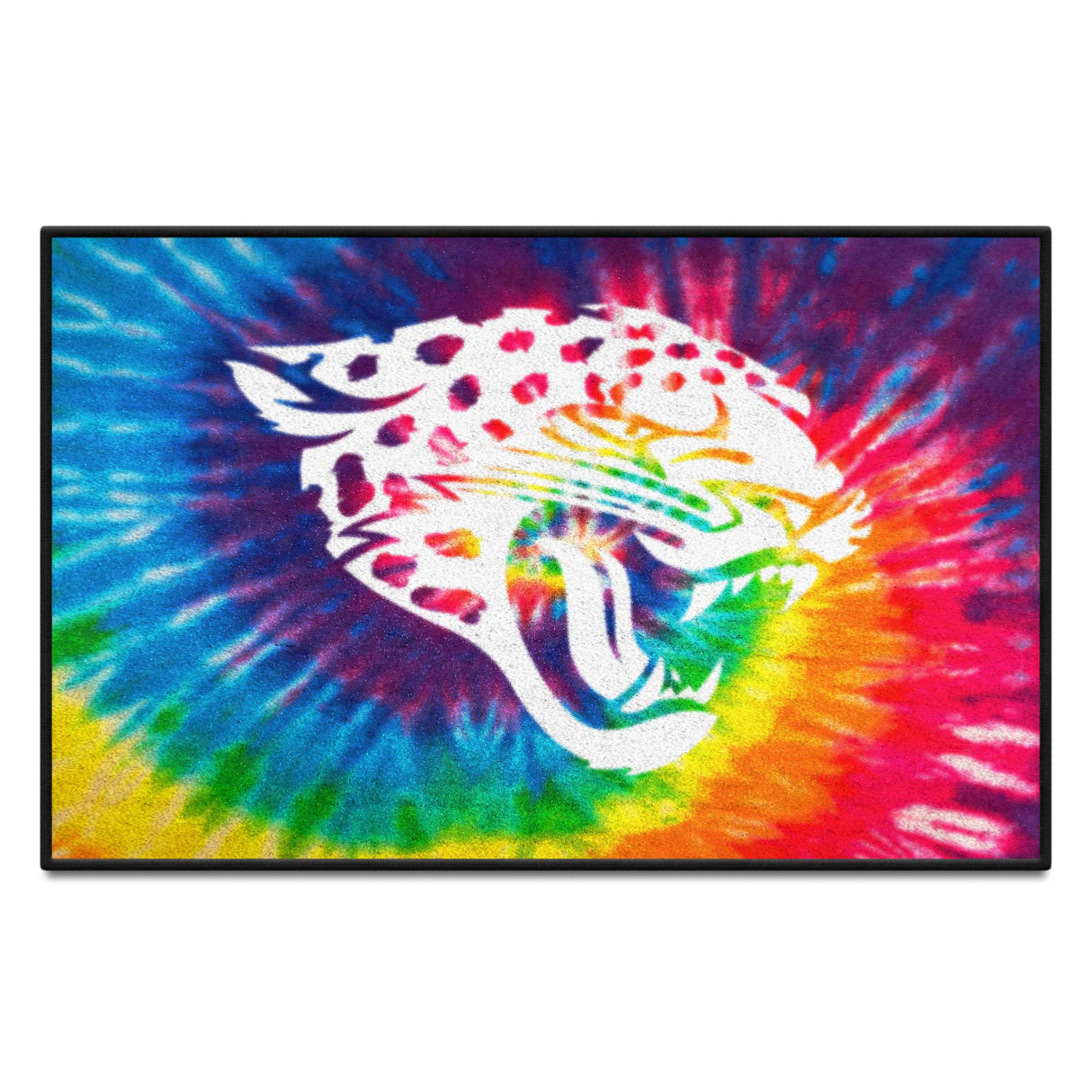 Jacksonville Jaguars Starter Mat - Tie Dye
