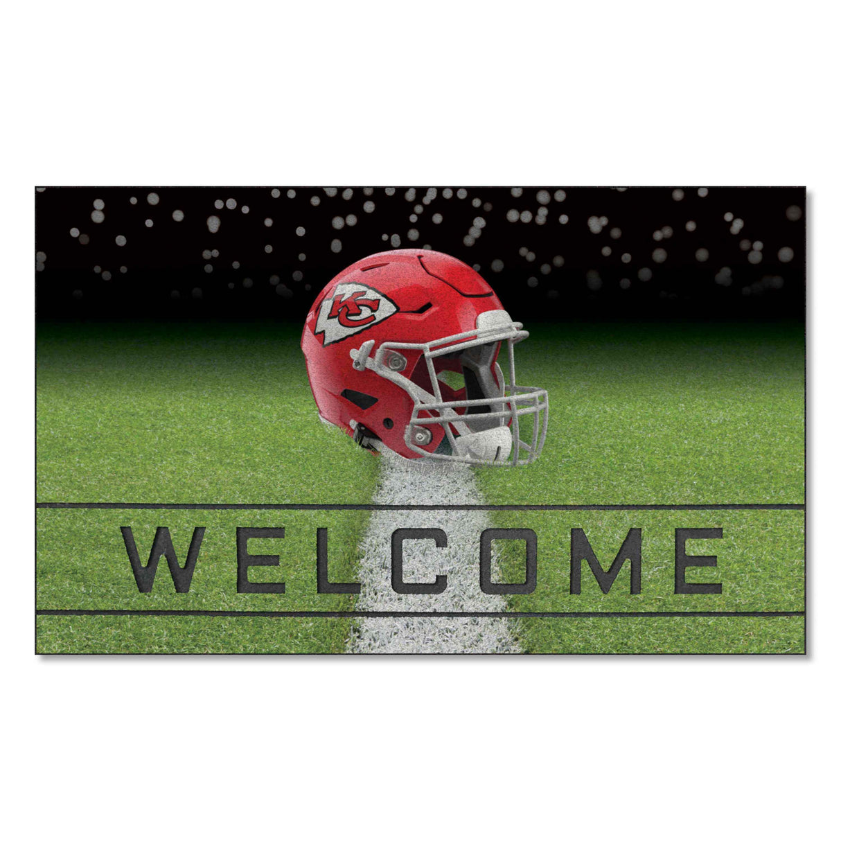 Kansas City Chiefs Crumb Rubber Door Mat