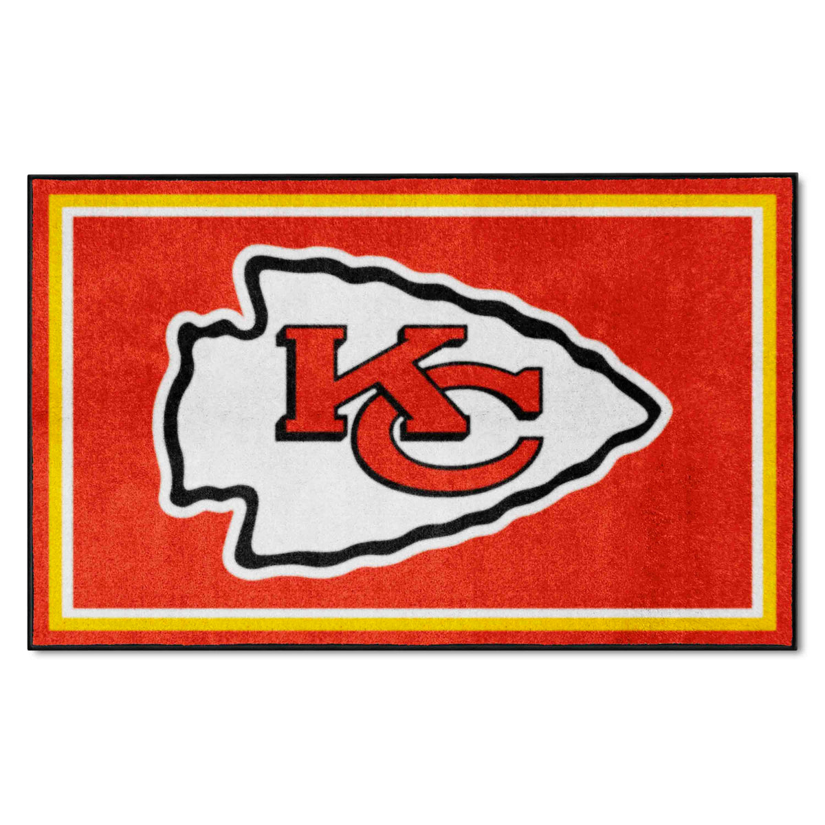 Kansas City Chiefs 4x6 Rug