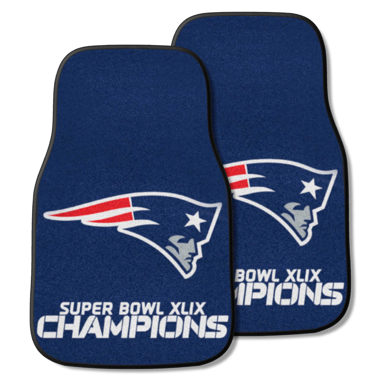 NFL - 2pc Carpet Car Mat Set