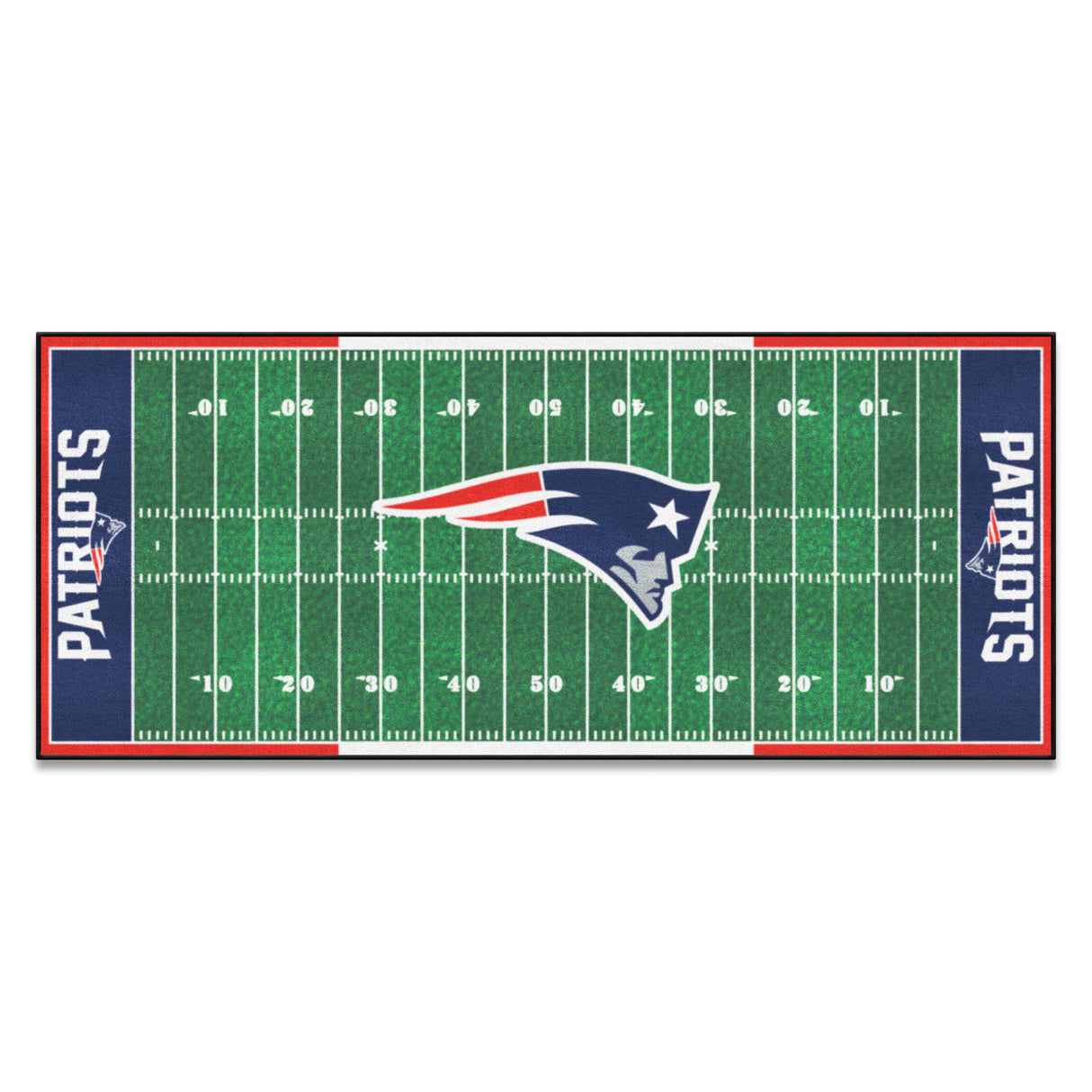 New England Patriots Football Field Runner
